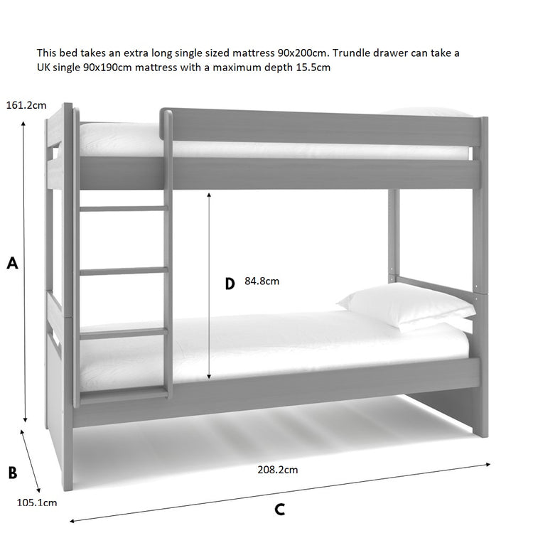 Kids Street Uno Bunk Bed-Better Bed Company