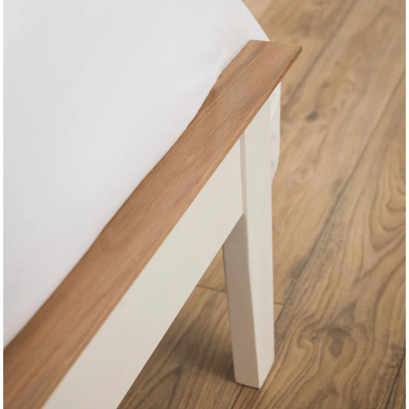 JULIAN BOWEN SALERNO SHAKER BED FRAME Wooden Plinth-Better Bed Company