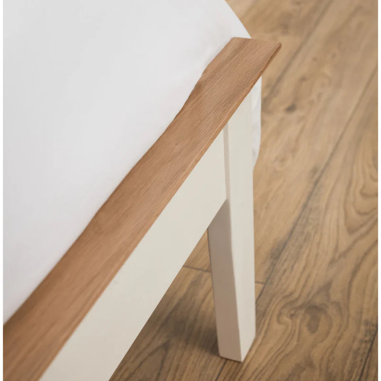 JULIAN BOWEN SALERNO SHAKER BED FRAME Wooden Plinth-Better Bed Company