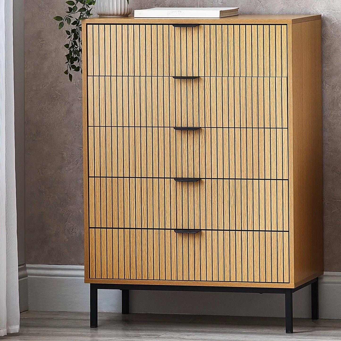Juian Bowen Sia 5 Drawer Chest