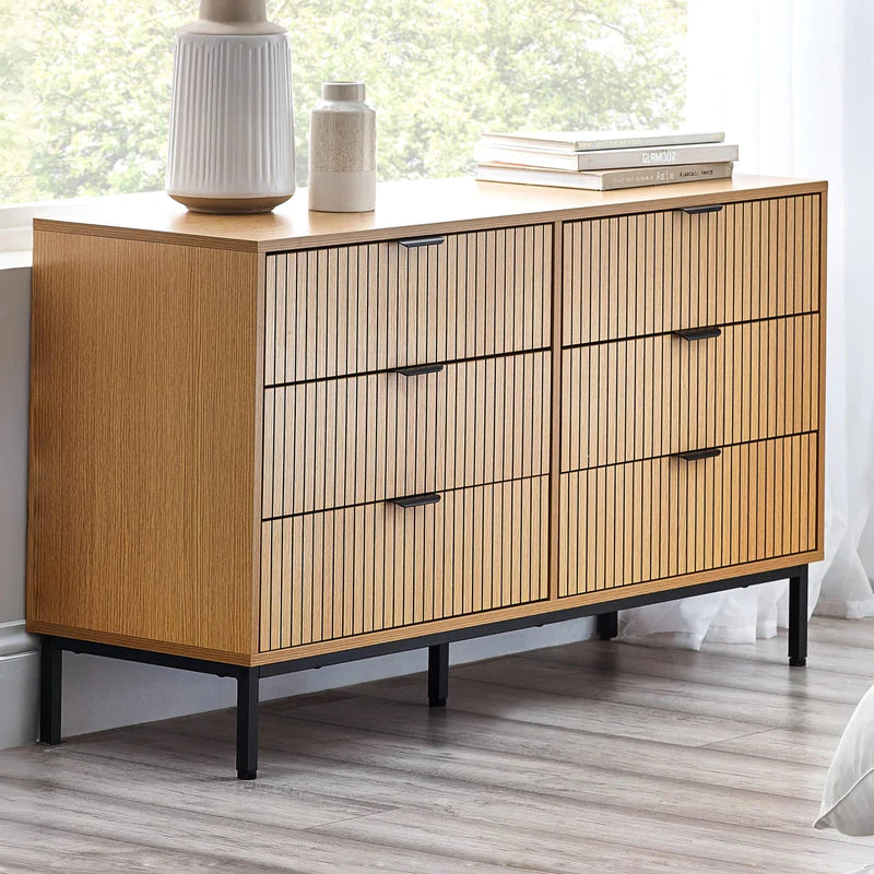 Julian Bowen Sia 6 Drawer Chest-Better Bed Company