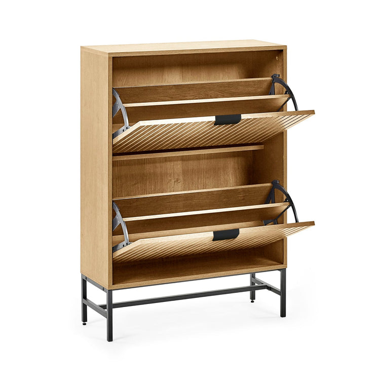 Julian Bowen Sia Shoe Cabinet-Better Bed Company