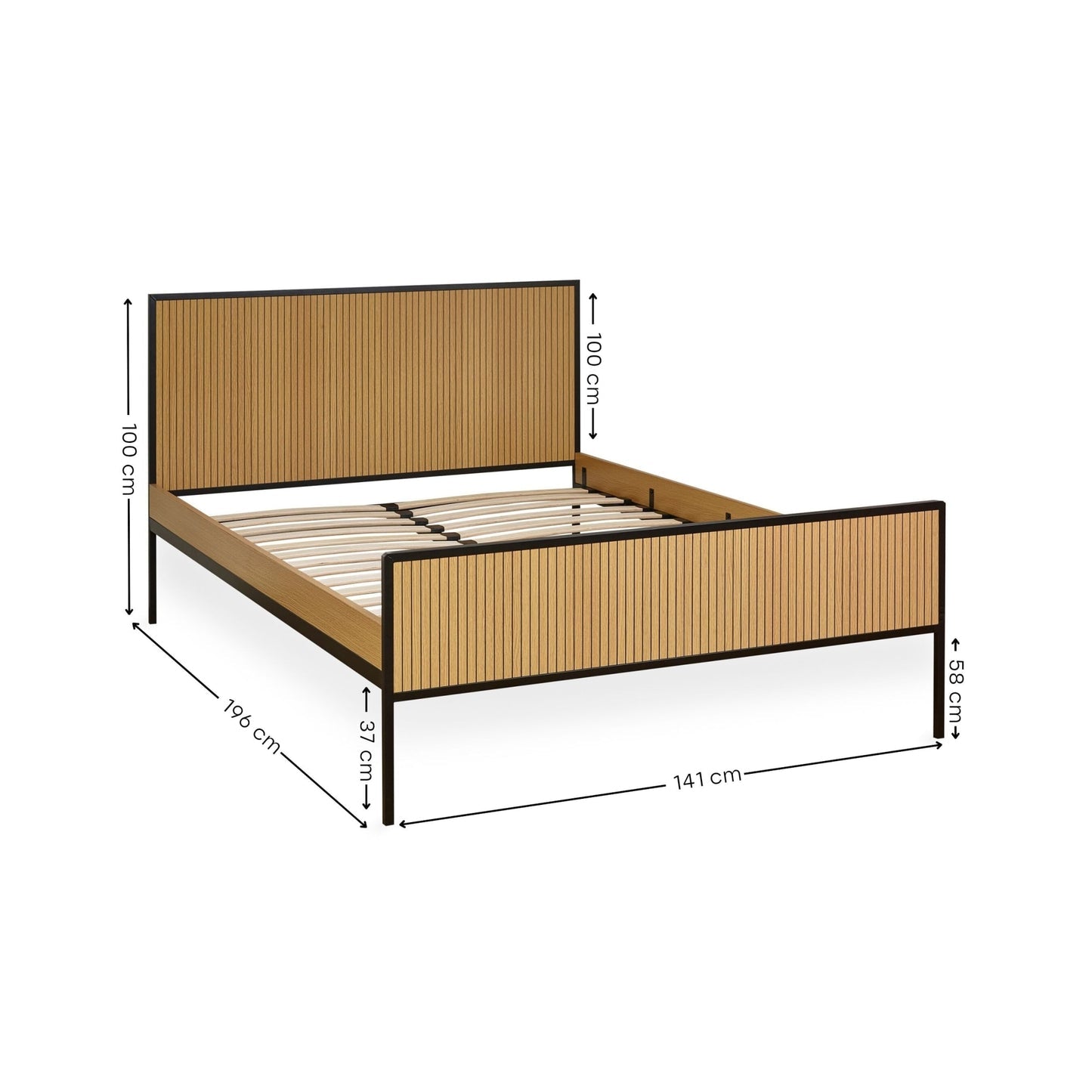 Julian Bowen Sia Bed Frame-Better Bed Company