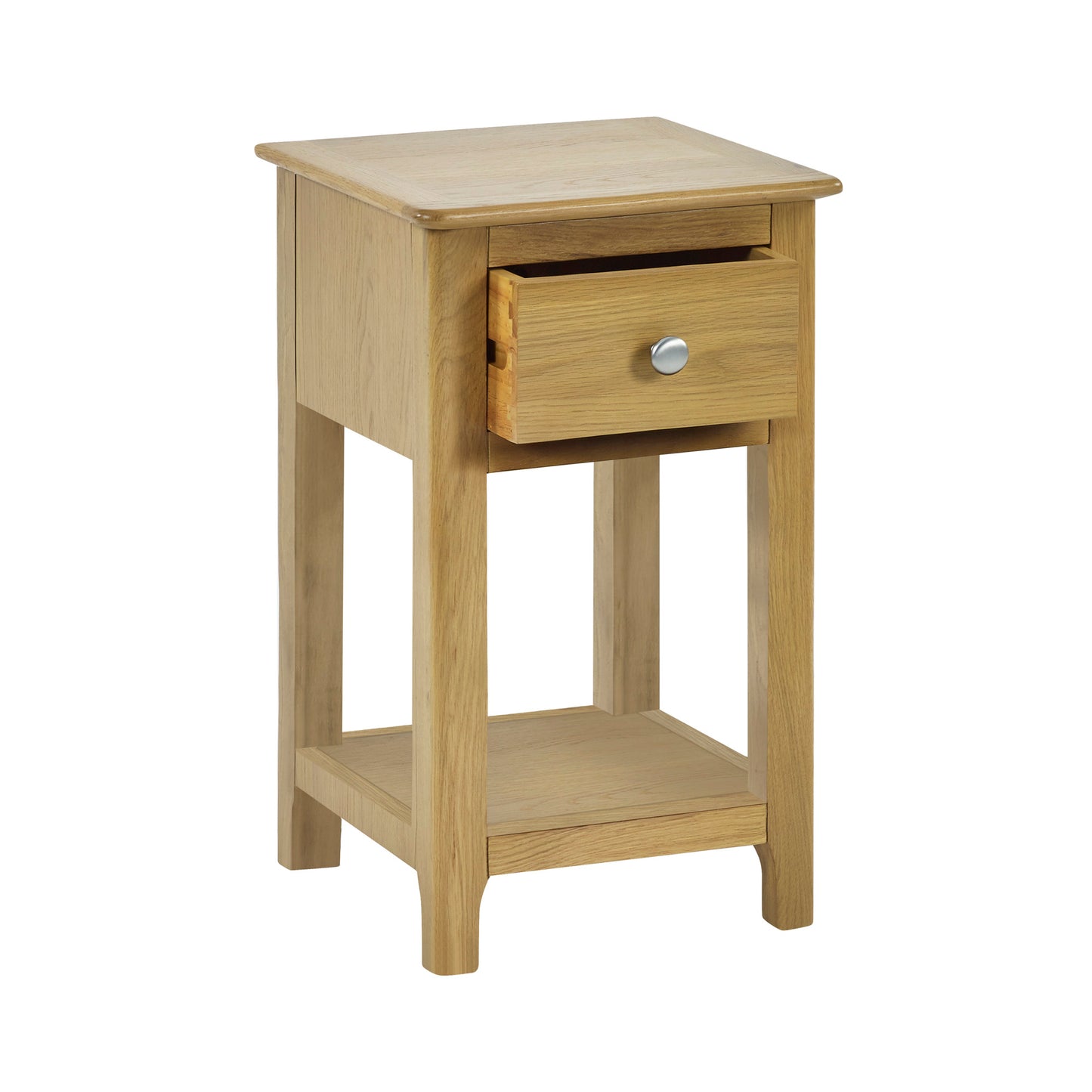 Julian Bowen Somerset 1 Drawer Bedside-Oak-Better Bed Company