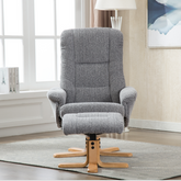 GFA Florence Recliner And Foot Stool