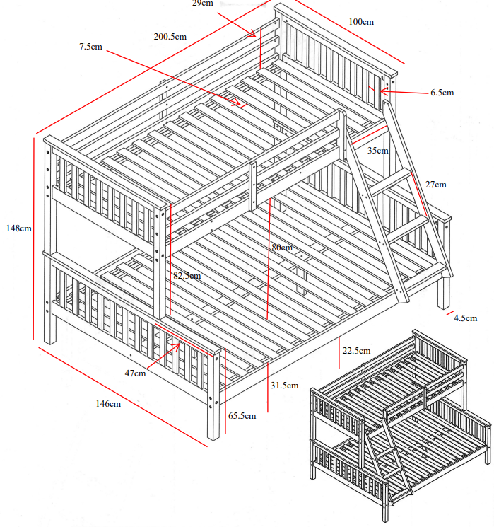 Better Toni Bunk Bed