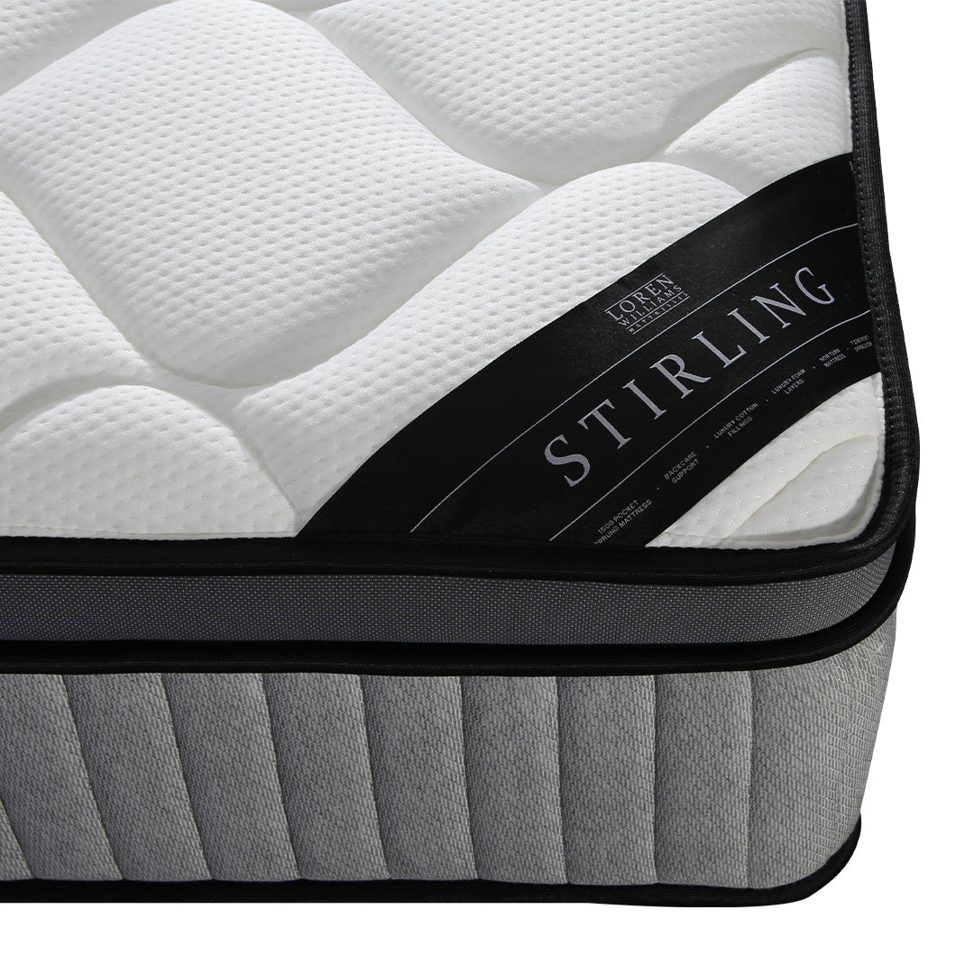 Loren Williams Stirling Mattress Lable-Better Bed Company