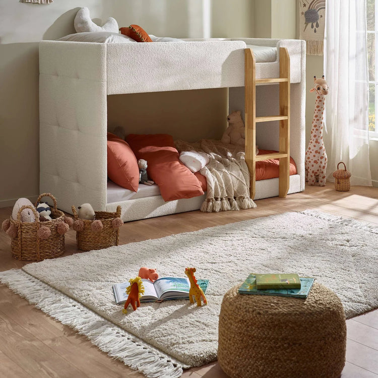 Julian Bowen Teddy Upholstered Bunk Bed-Better Bed Company