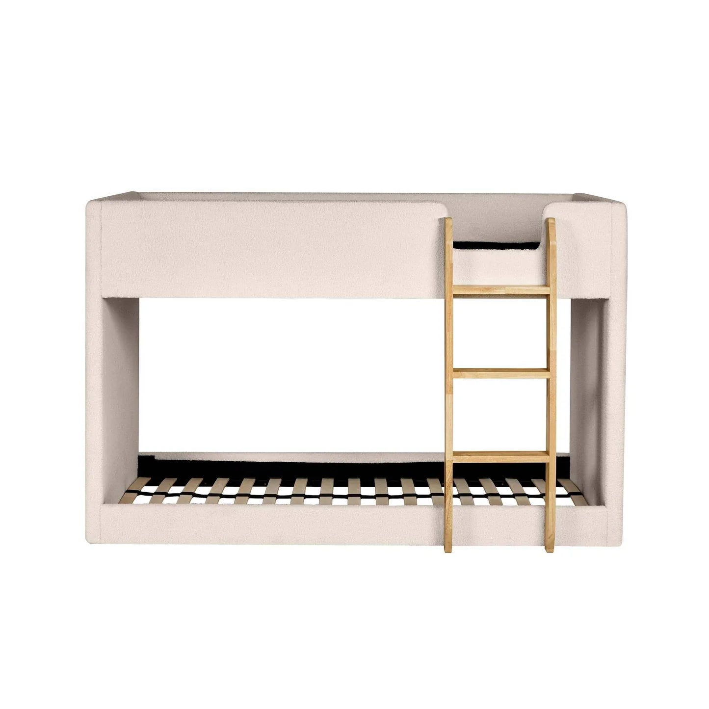 Julian Bowen Teddy Upholstered Bunk Bed From Front-Better Bed Company