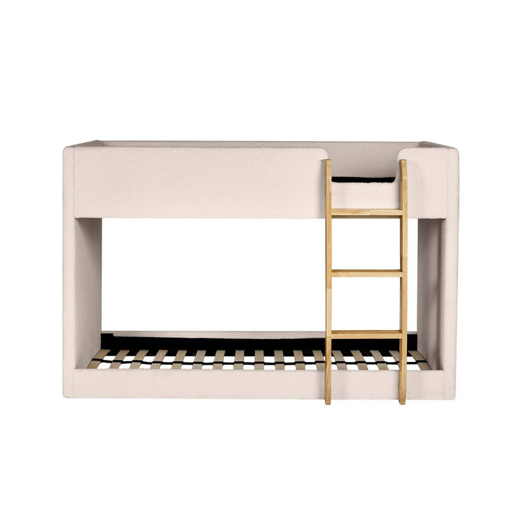Julian Bowen Teddy Upholstered Bunk Bed From Front-Better Bed Company