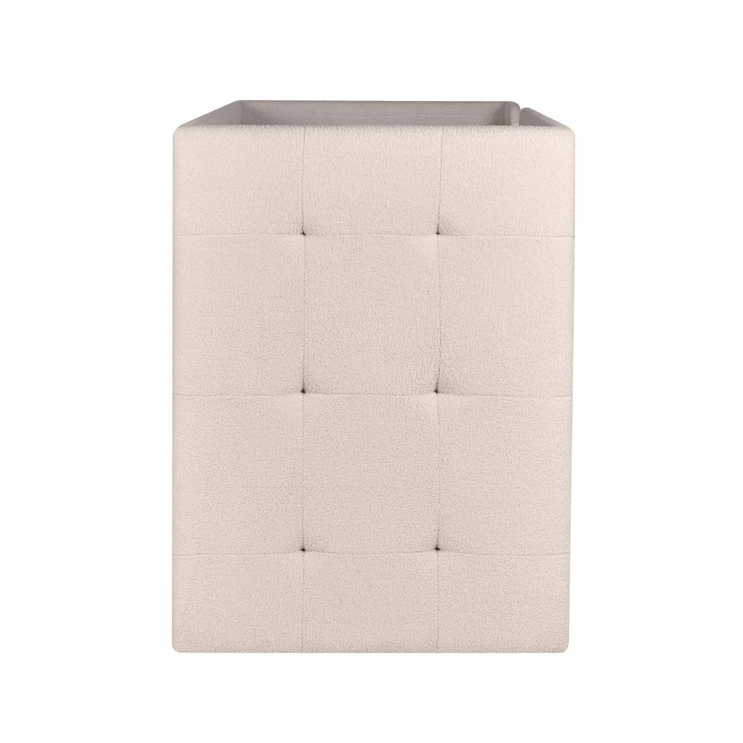 Julian Bowen Teddy Upholstered Bunk Bed Tufts On Side-Better Bed Company