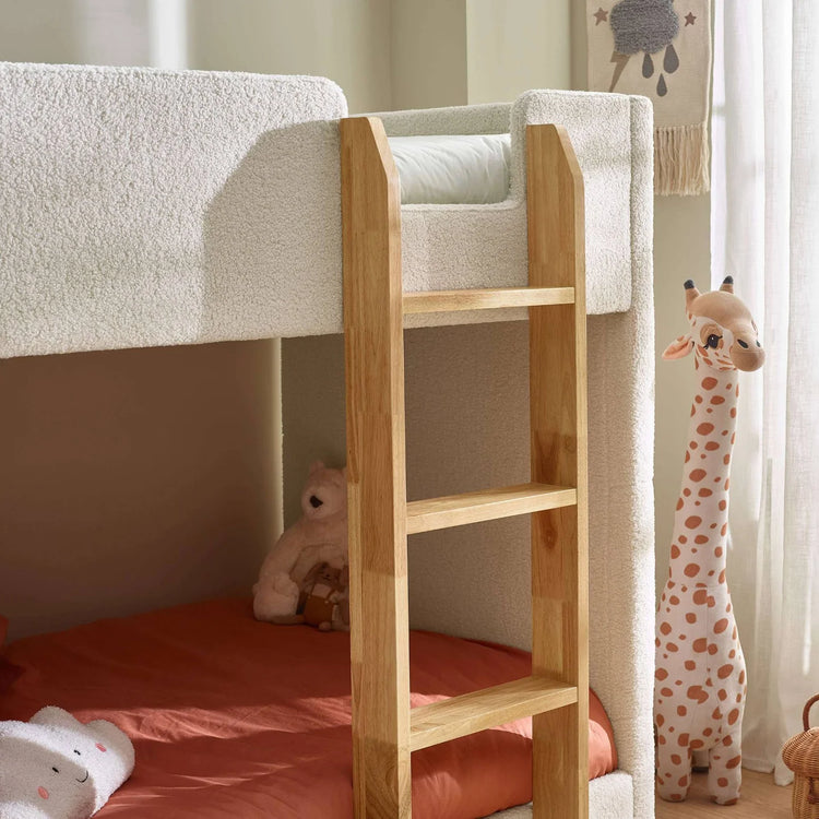 Julian Bowen Teddy Upholstered Bunk Bed Ladder-Better Bed Company