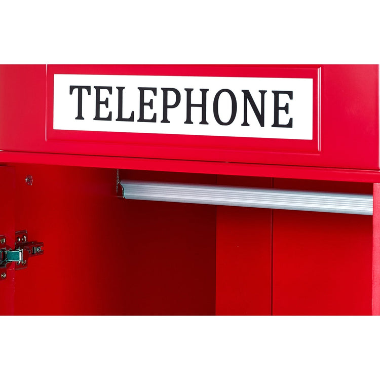 Julian Bowen Telephone Box Wardrobe-Better Bed Company