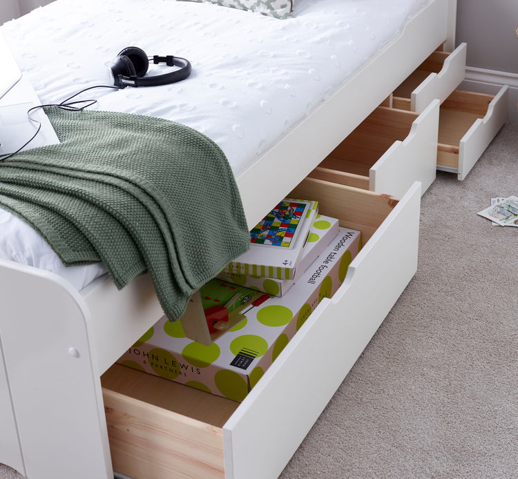Bedmaster Trend Wooden 4 Drawer Storage Bed Inside Drawers-Better Bed Company