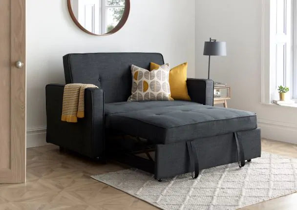 Bedmaster Troy Sofa Bed-Grey-Better Bed Company