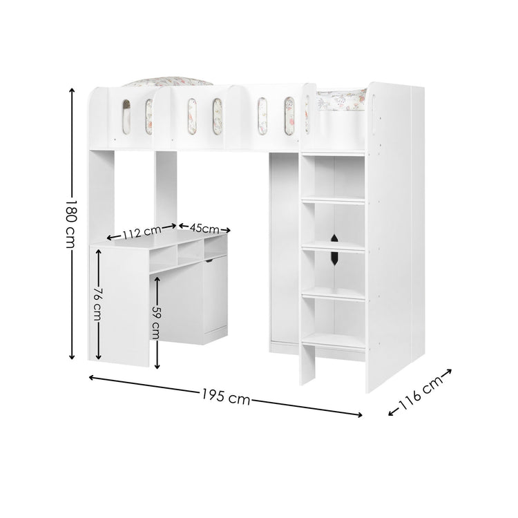 Julian Bowen Vision high Sleeper-Better Bed Company