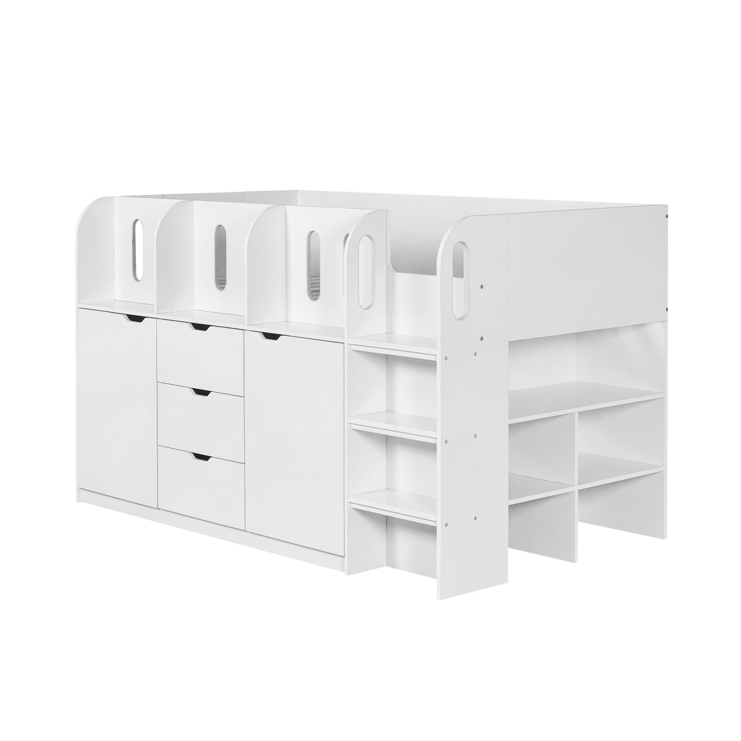 Julian Bowen Vision Mid Sleeper Bed-Better Bed Company