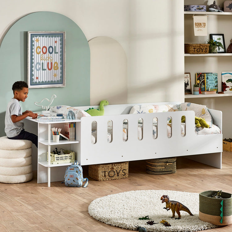 Julian Bowen Vision Low Sleeper With Desk-Better Bed Company