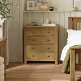 Julian Bowen Windsor 4 Drawer Chest Of Drawers-Better Bed Company