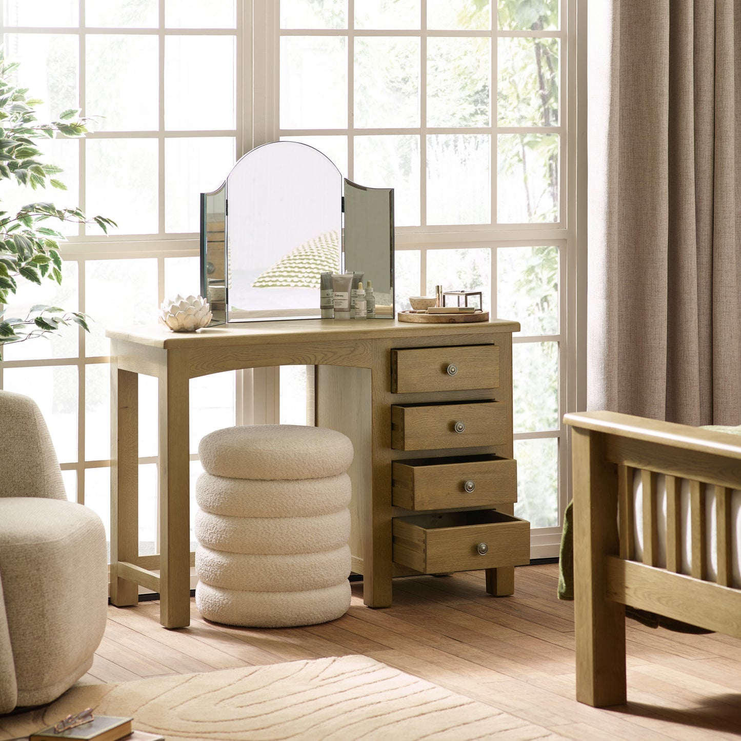 Julian Bowen Winsor Dressing Table-Better Bed Company