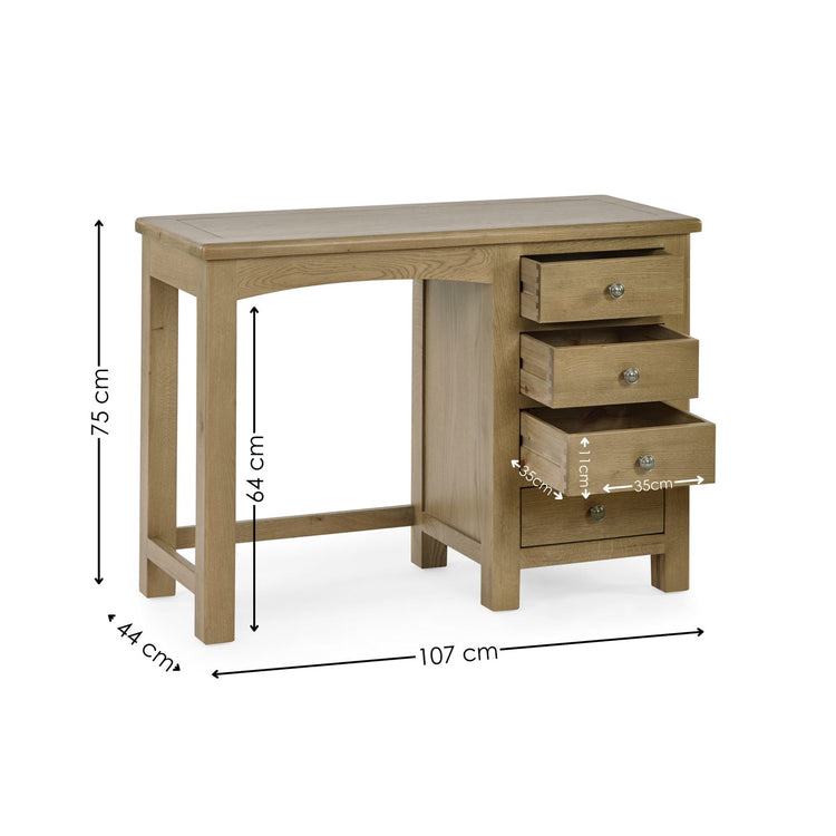 Julian Bowen Winsor Dressing Table-Better Bed Company