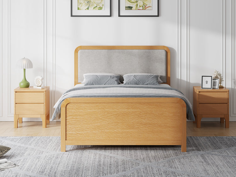 Kaydian Weardale Greige Wooden Ottoman Bed-Better Bed Company