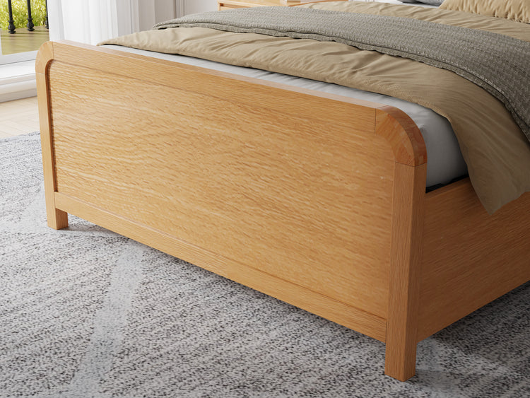 Kaydian Weardale Vanilla Wooden Ottoman Bed-Better Bed Company
