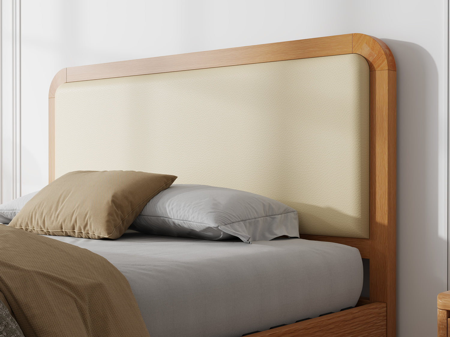 Kaydian Weardale Vanilla Wooden Ottoman Bed-Better Bed Company