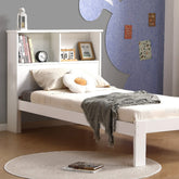 Better Beatriz Bookcase Bed White-Better Bed Company