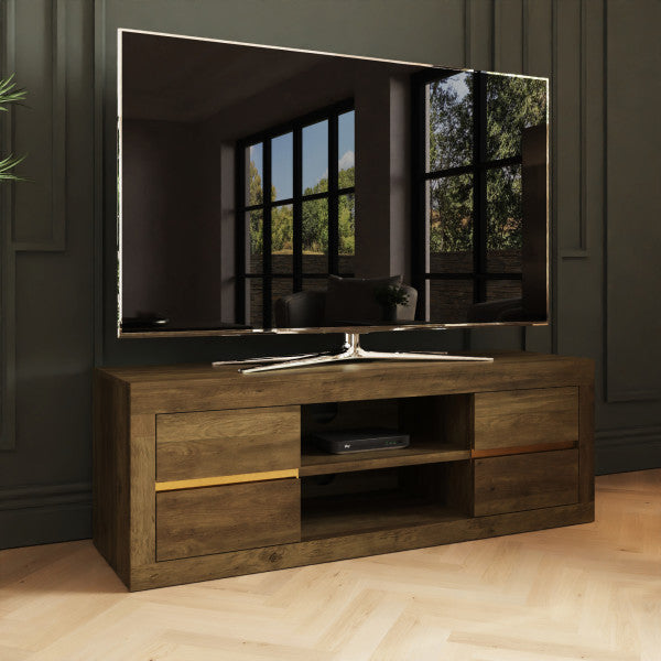 GFW Astley 4 Drawer TV Unit-Better Bed Company