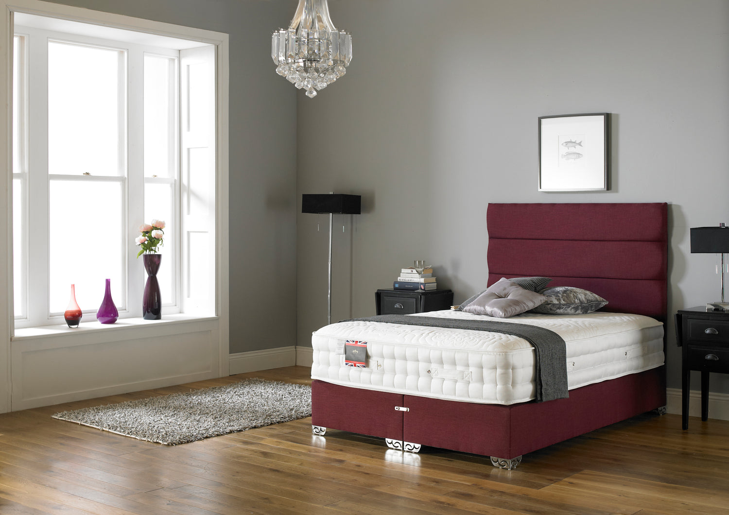 Myer Adams Backcare Memory 3000 Divan Bed-Better Bed Company