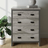 GFW Boston 4 Drawer Chest Of Drawers-Better Bed Company