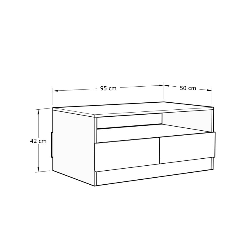 GFW Catania Coffee Table Dimensions-Better Bed Company