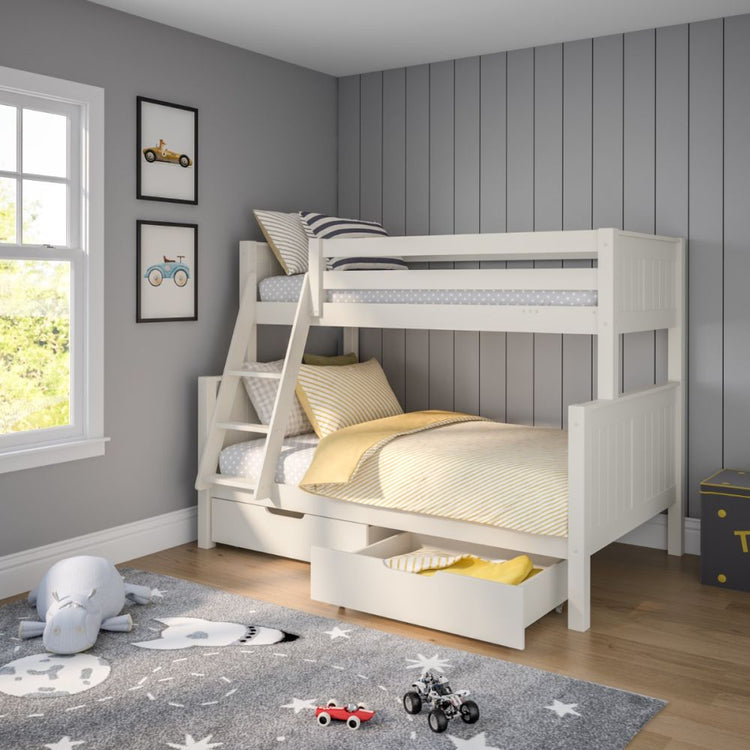 Kids Street Original Triple Sleeper Bunk-Two Drawers-Better Bed Company