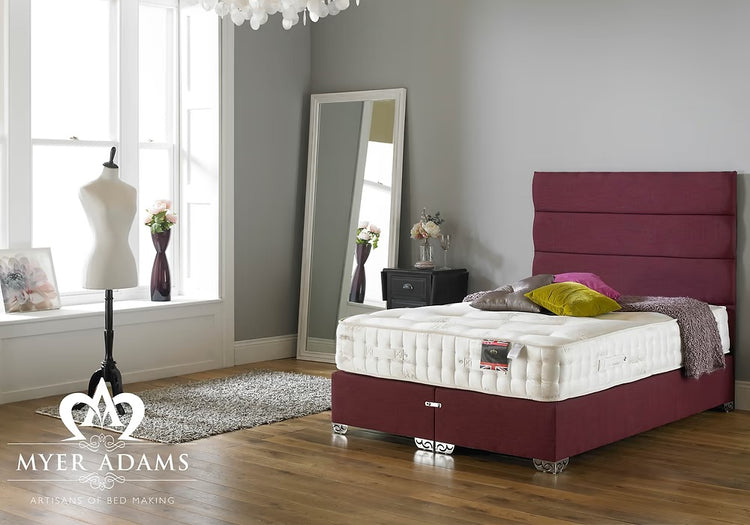 Myer Adams Natural Sleep 1500 Divan Bed-Better Bed Company
