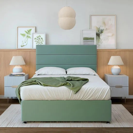 Bedmaster Emperor Divan Bed Duck Egg-Better Bed Company