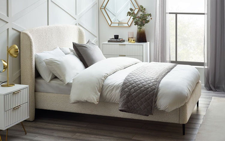 Julian Bowen Eden Boucle Bed-Better Bed Company