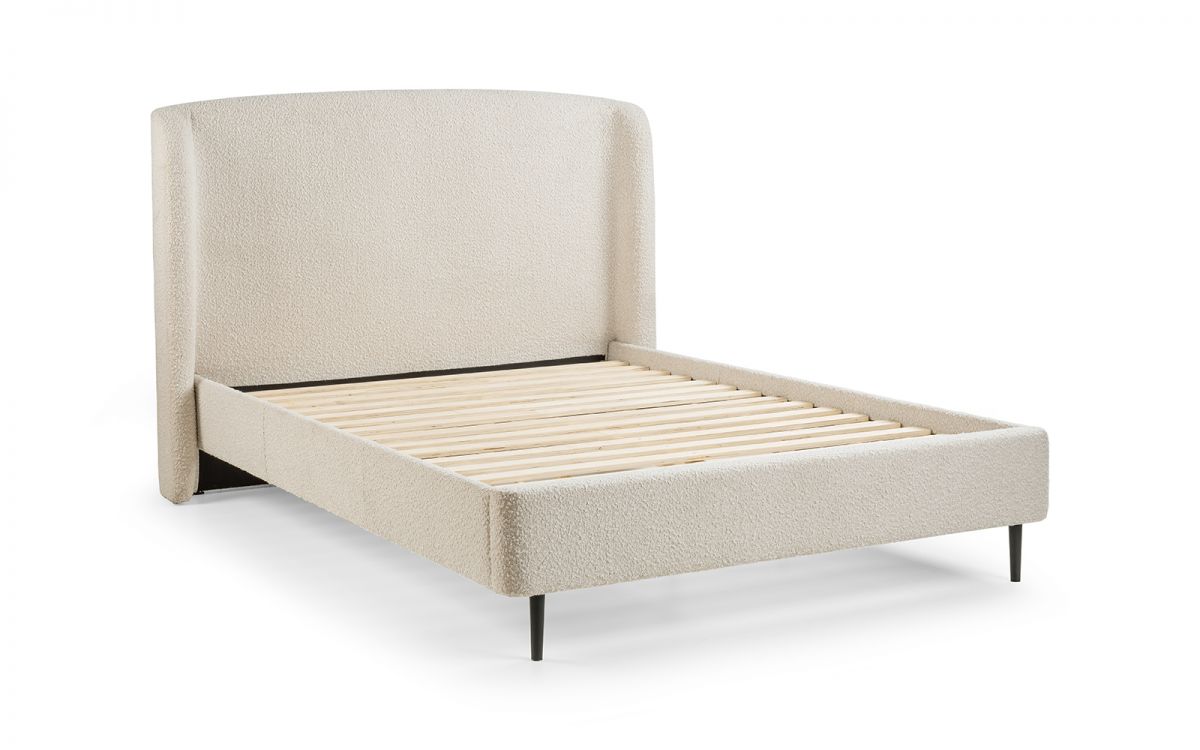 Julian Bowen Eden Boucle Bed With Slats-Better Bed Company