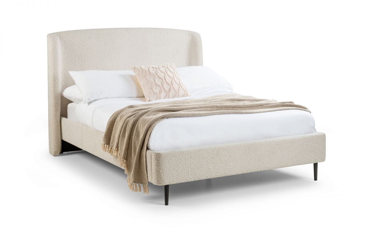 Julian Bowen Eden Boucle Bed Double-Better Bed Company