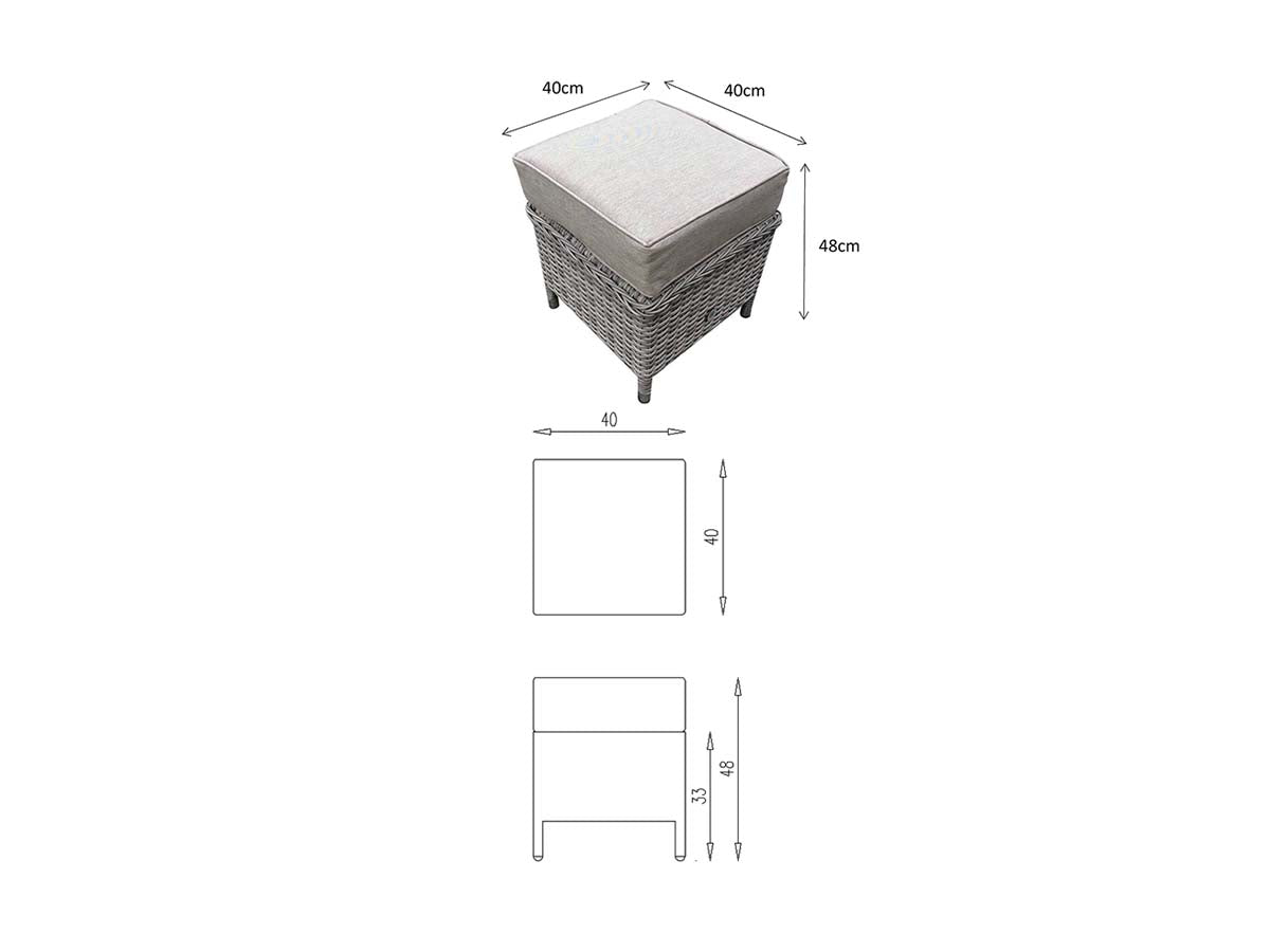 Signature Weave Edwina Corner Dining Sofa Set-Better Bed Company