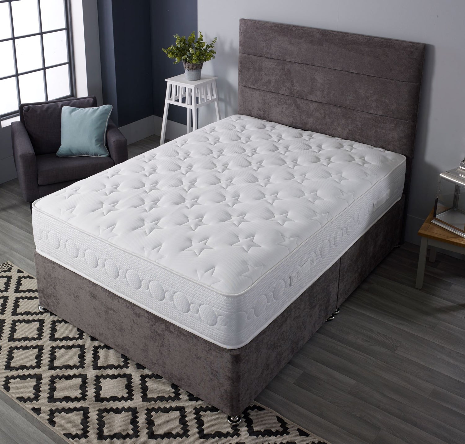 Postureflex Emilia 1000 Pocket Spring Mattress With A Bed-Better Bed Company