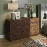 GFW Catania 3 + 3 Drawer Chest-Better Bed Company