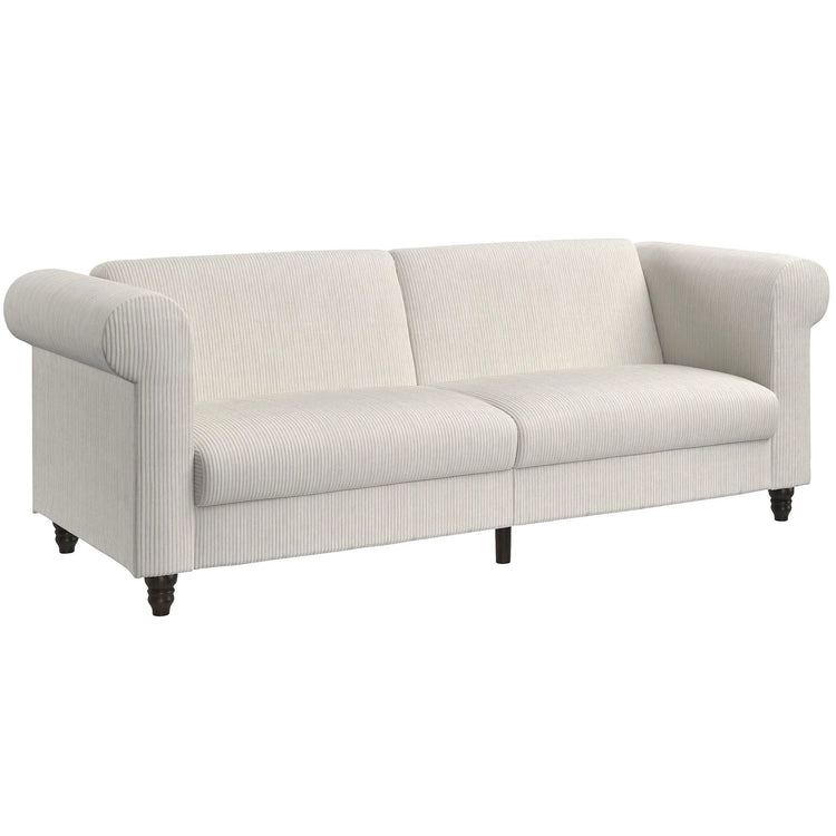 Dorel Home Felix Chesterfield Sofa Bed Cream-Better Bed Company