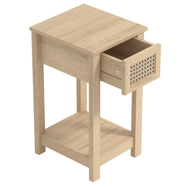 GFW Chudleigh Bedside Table Drawer Open-Better Bed Company