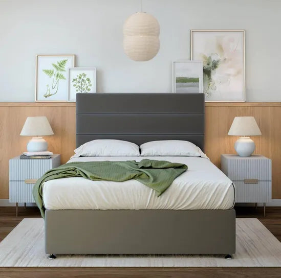 Bedmaster Emperor Divan Bed Graphite-Better Bed Company