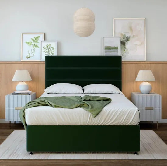Bedmaster Emperor Divan Bed Green-Better Bed Company
