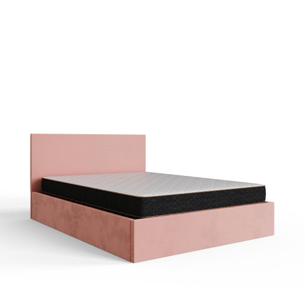 Gfw End Lift Velvet Ottoman Bed-Better Bed Company