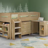 Julian Bowne Kimbo Cabin Bed Oak-Better Bed Company
