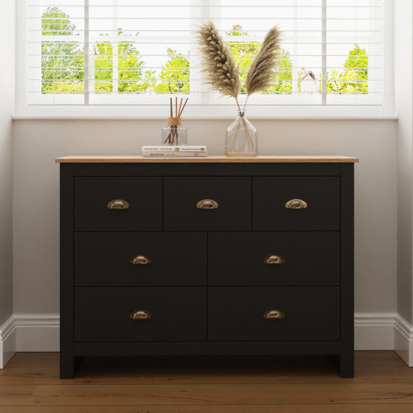 GFW Lancaster Merchants Chest Black-Better Bed Company