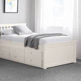 Julian Bowen Maisie Captains Bed Off White-Better Bed Company